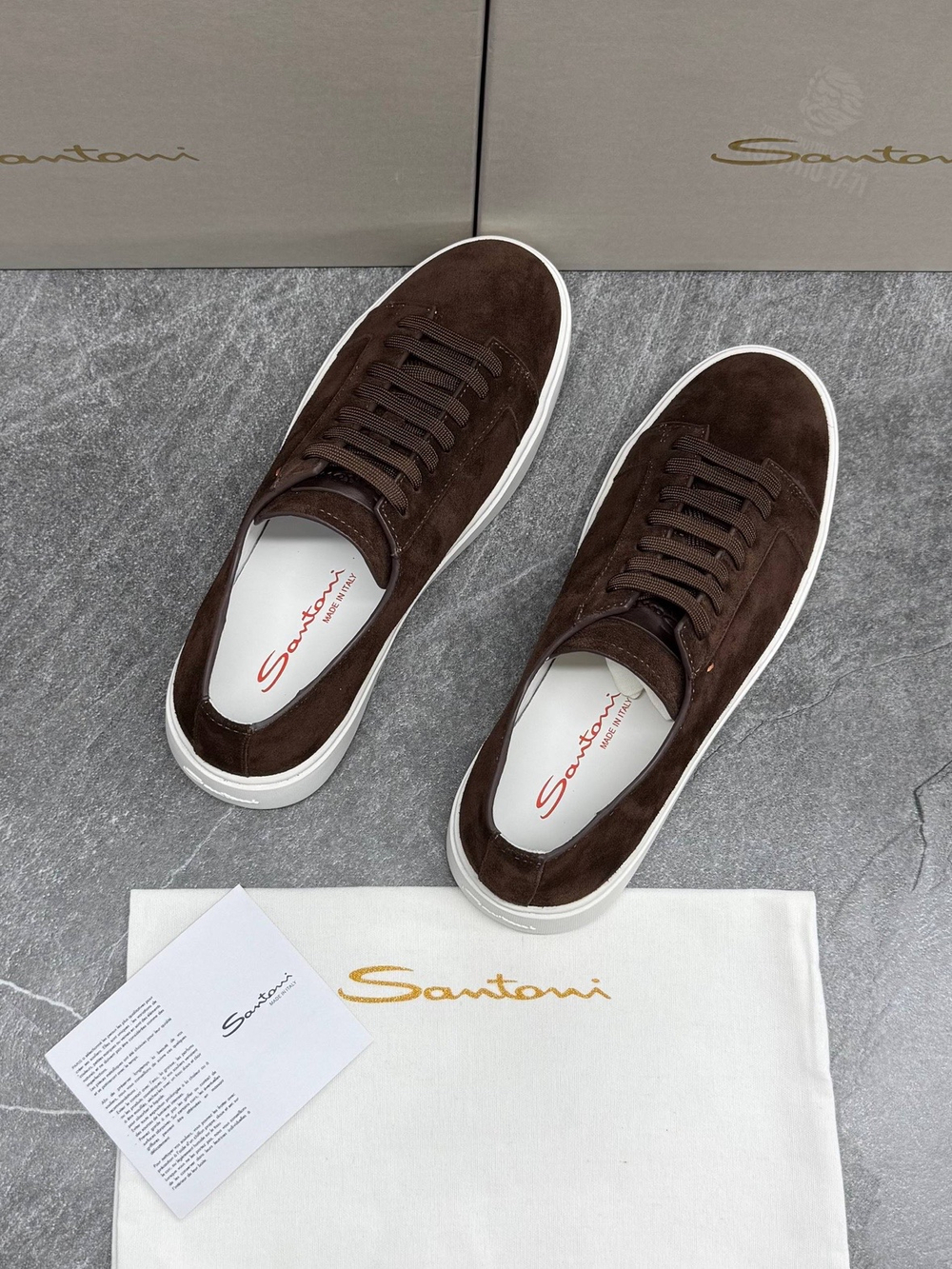 Кроссовки Santoni Cleanic