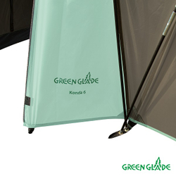 Палатка туристическая Green Glade Konda 6 местная