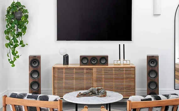 KEF Q750 Walnut