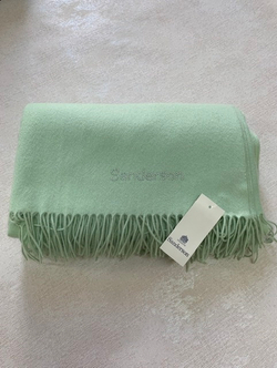 Плед 140х180 Palombella Sanderson Soft оранжевый