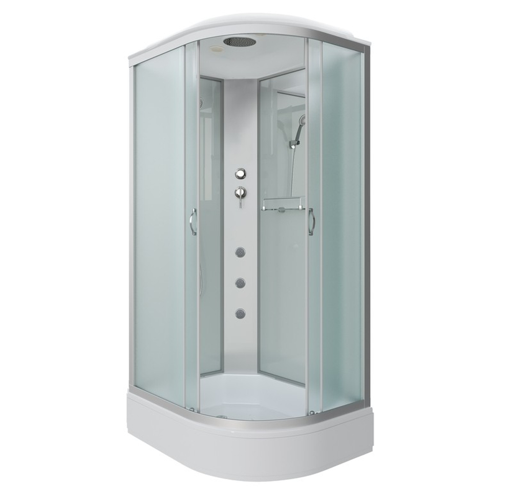 Душевая кабина Niagara Classic NG-33184-14LG (110х80х215) средний поддон(26см),стекло матовое,4 места