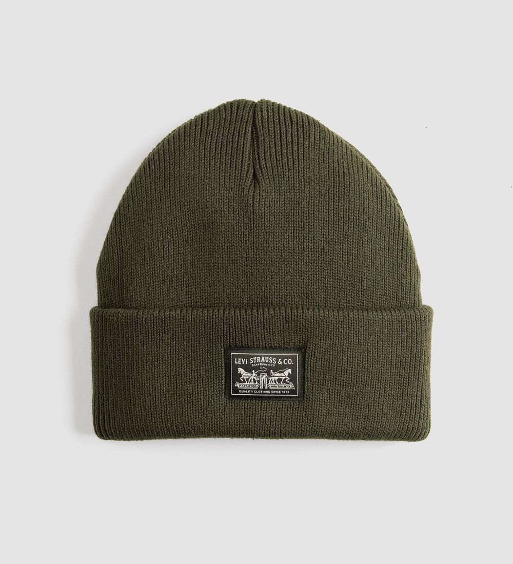 Шапка LEVI'S BACKPATCH BEANIE DUFFLE BAG