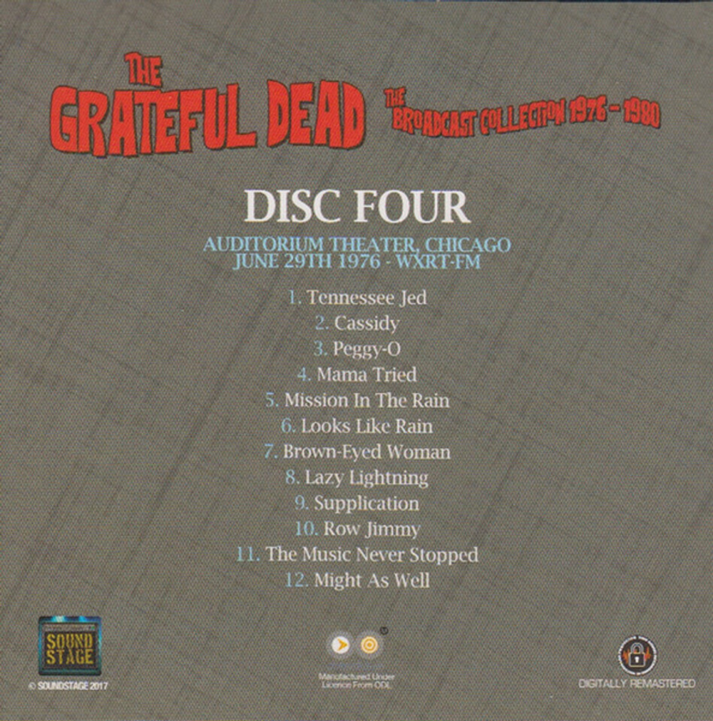 The Grateful Dead / The Broadcast Collection 1976 - 1980 (12CD)