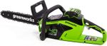 Аккумуляторная цепная пила Greenworks GD40CS15K2, 2005707UA,40v, 35 см, АКБ 2 А·ч и ЗУ