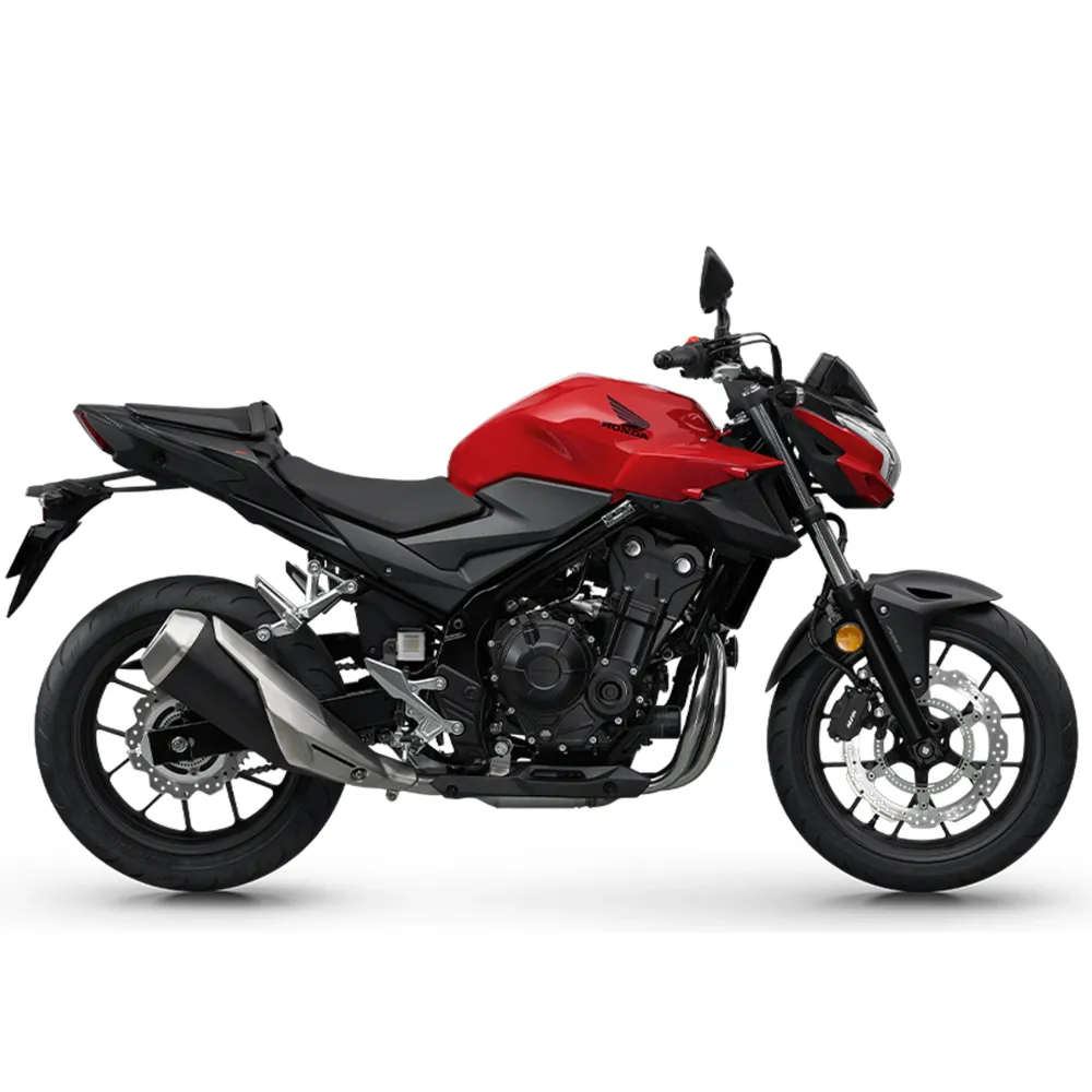 Мотоцикл Honda CB400F красный