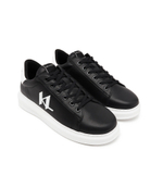 Кожаные кроссовки kapri mens monogram injekt Karl Lagerfeld - черный(KL52515A)