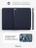Чехол книжка для iPad 5/6 (9,7") / Air 1/2 (9,7") Gurdini Milano Series Midnight Blue