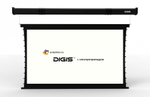 Экран потолочный Digis DSTA-16912 с электроприводом и растяжками 266x149 см (16:9)