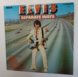 Винтажная виниловая пластинка LP Elvis Separate Ways (UK 1973)