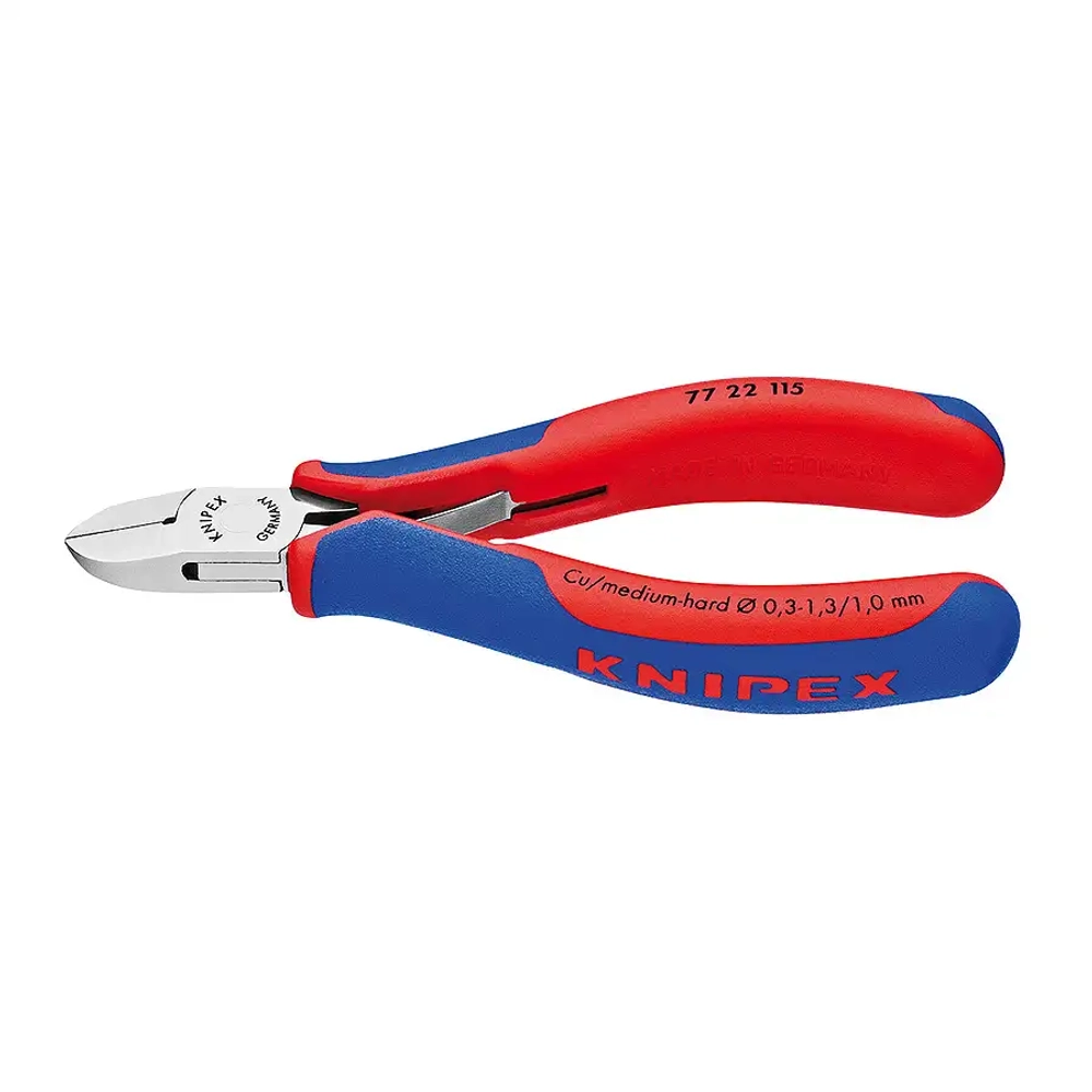Кусачки боковые для электроники 130 мм Knipex 77 22 130