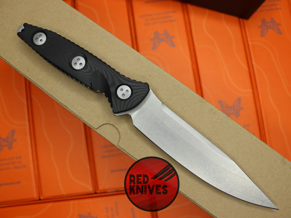 Нож Microtech Socom Alpha A+++ - рукоять G10, клинок серый апокалиптик