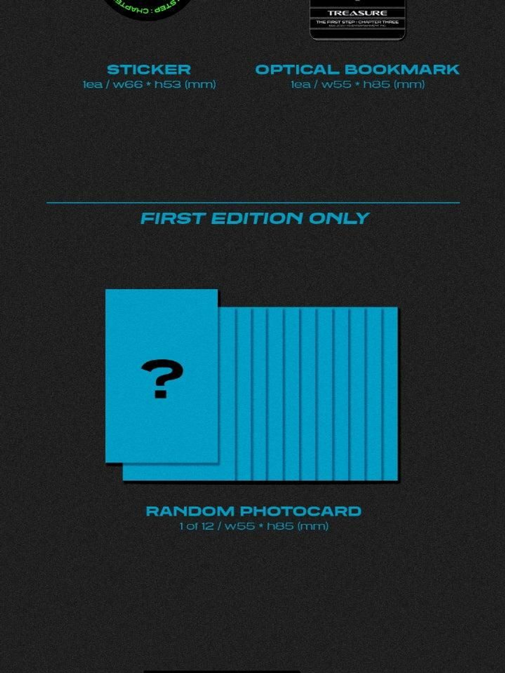 Альбом Treasure - The First Step : Chapter Three 3rd Single Album RANDOM Version