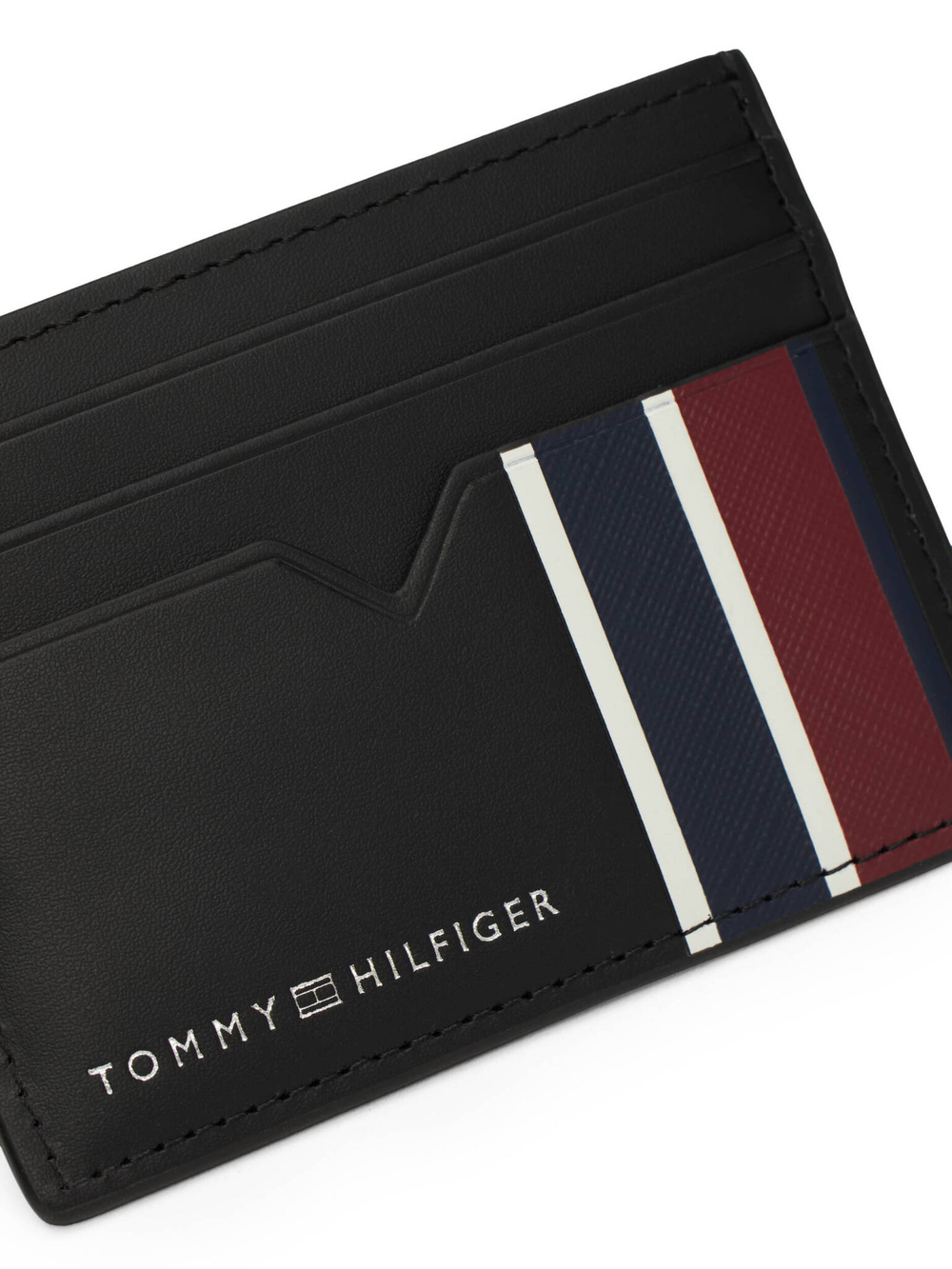 Кожаные кардхолдеры Tommy Hilfiger - черный(AM0AM12780)