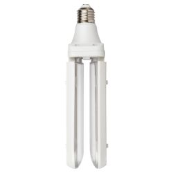 Фитолампа для растений светодиодная ЭРА GREEN LINE ФИТО-20W-PFR-E27-GR 2-х лепестковая полного спектра 20 Вт Е27 | Фитолампы Е27