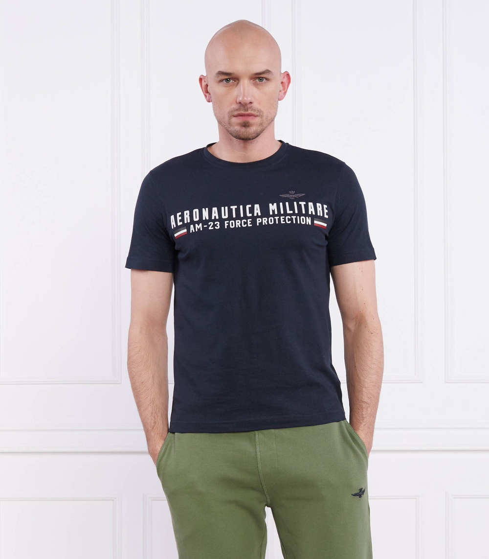 Футболка Aeronautica Militare - темно-синий(TS1942J538)