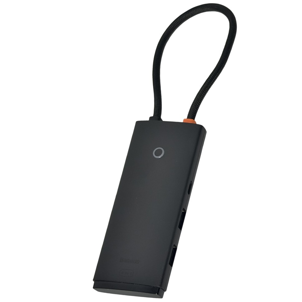 USB-C хаб Baseus Lite Series 6-in-1 WKQX050001 черный