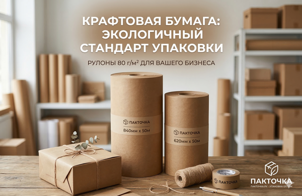 Крафтовая бумага в рулонах оптом: виды, плотность и применение Крафтовая бумага в рулонах оптом: виды, плотность и применение