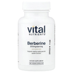 Vital Nutrients, Берберин, 200 мг, 60 веганских капсул