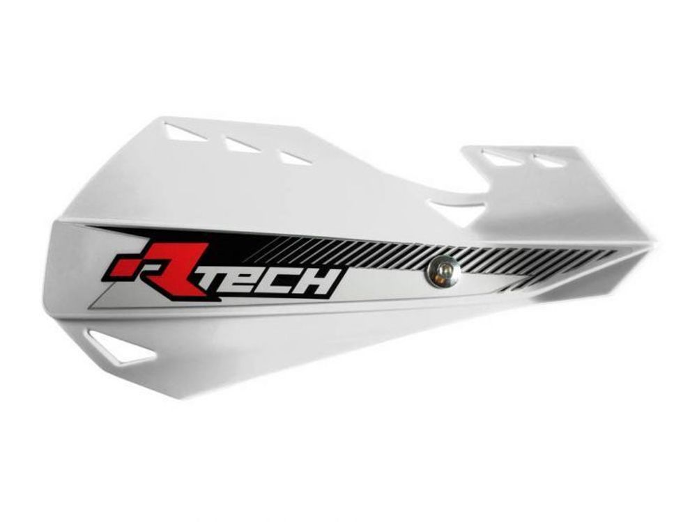 Защита рук Dual Evo белая с крепежом RTech R-KITPMDUBN14 Защита рук Dual Evo белая с крепежом RTech R-KITPMDUBN14