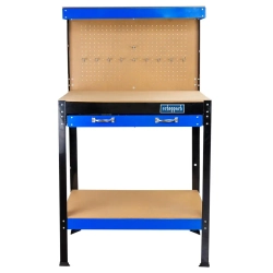 Верстак слесарный металлический 800х400х1400мм Scheppach Sch-TW-WT00301