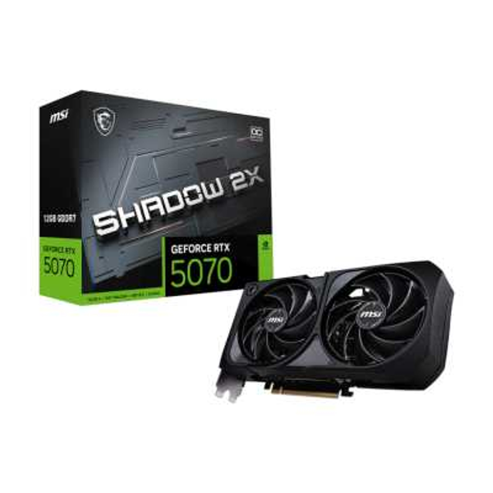 Видеокарта MSI nVidia GeForce RTX 5070 12G Shadow 2X OC