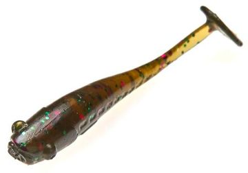 Виброхвосты съедобные LJ Pro Series BABY ROCKFISH 1.4in (3,5 см), цв. S21, 20 шт.