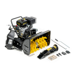 Снегоотбрасыватель CHAMPION STT1170E ( PRO, 11лс70см6F/2Rгусеницы 6.5л 121кг эл.стартер,фара,обогрев