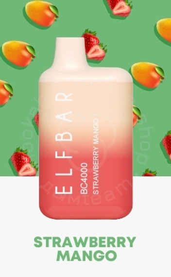 ELF BAR BC4000 (КЛУБНИКА МАНГО) (М)