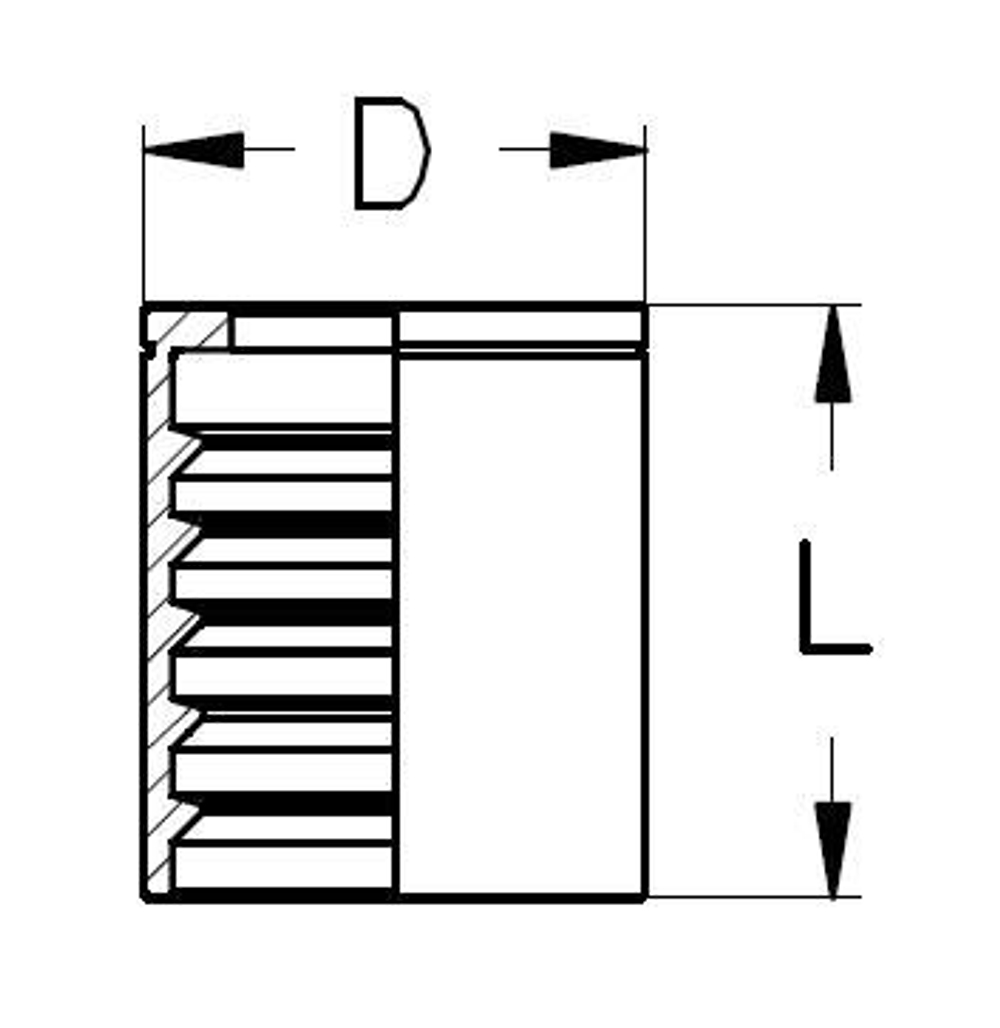 Муфта DN 25 1SN/2SN