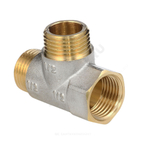 Тройник латунь никель Ду 15 (1/2") ВР/НР/НР Aquasfera 9035-01