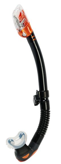 Трубка TUSA Hyperdry Elite II черный/оранжевый