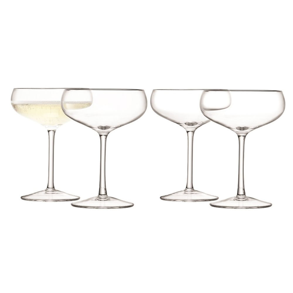 Набор бокалов для шампанского wine, 215 мл, 4 шт.