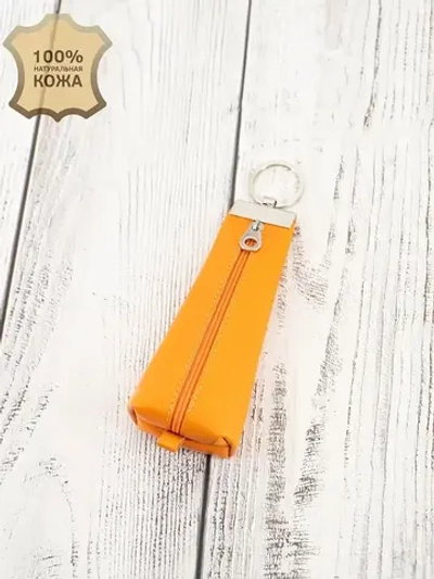 Ключница футляр кожаная