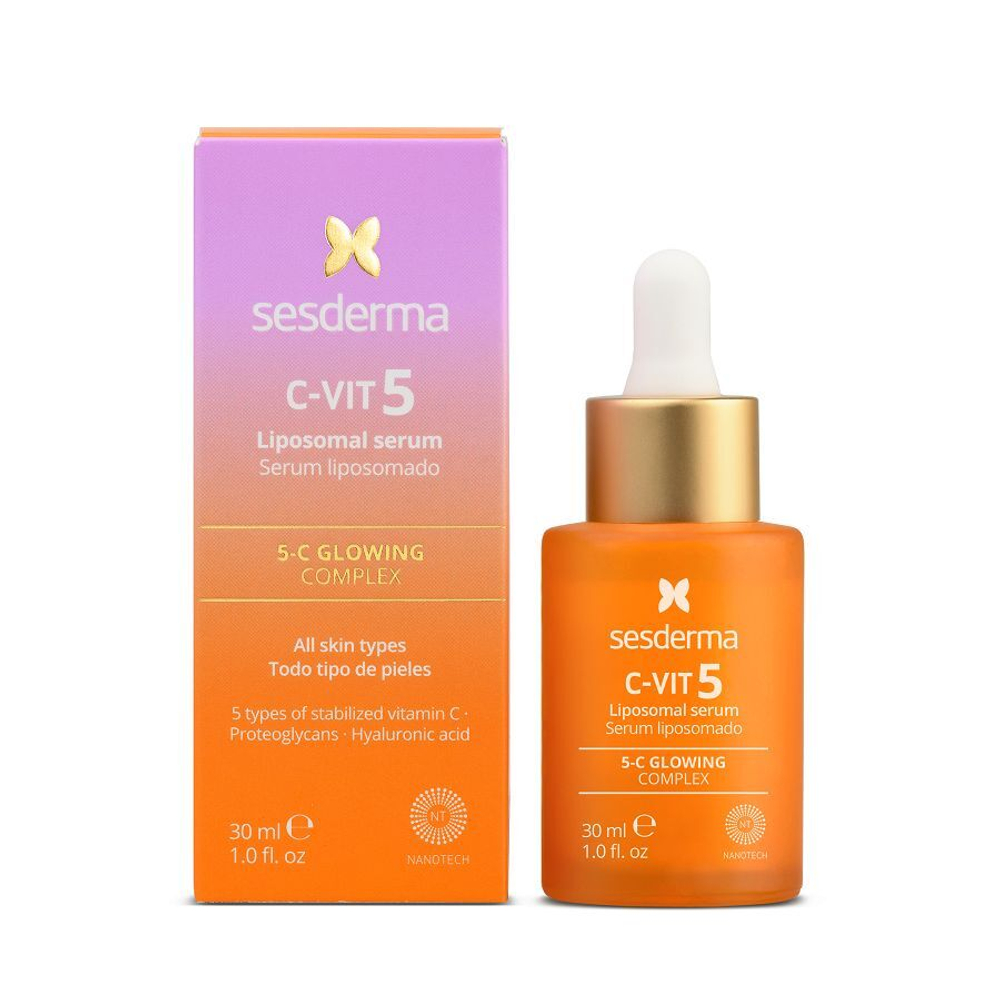 Sesderma C-VIT 5 Liposomal Serum - Липосомальная сыворотка с комплексом витамина С (5 форм), 30 мл