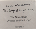 Paul McCartney / The Boys Of Dungeon Lane (LP)