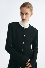 Платье из букле на пуговицах - H&M