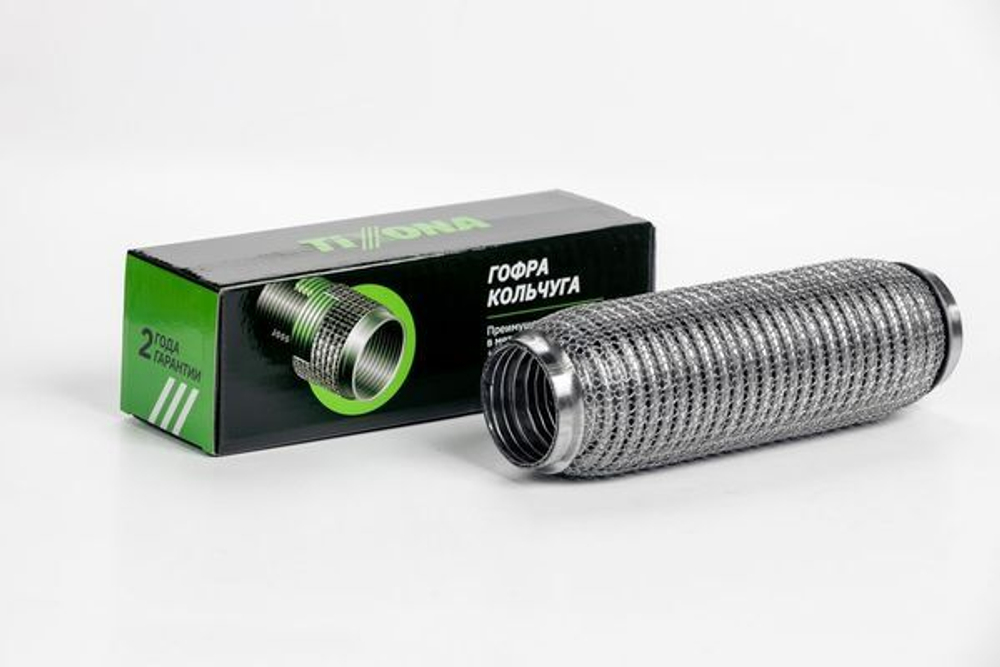 Гофра 50/230 (AISI 304 wire mesh, interlock) P50230WM