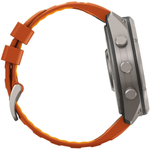 Garmin Fenix 9 Pro — 51 мм AMOLED Titanium Autumn Orange / Spark Orange