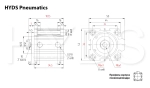SDA 32x70 Пневмоцилиндр