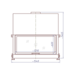 КАМИННАЯ ТОПКА HF 1300W (STAV)