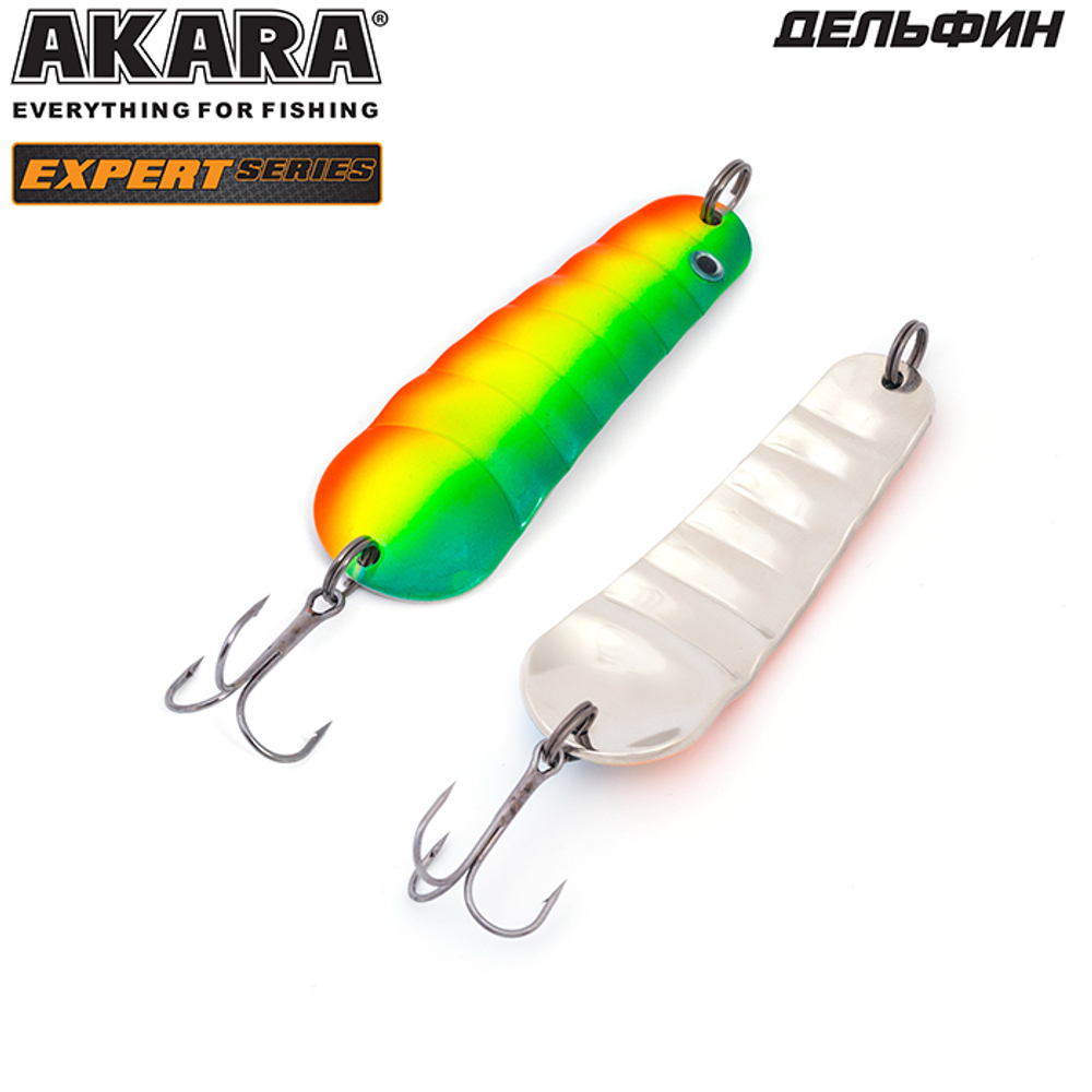 Блесна колебалка Akara Expert Дельфин 60 мм 14 гр. 5/SIL