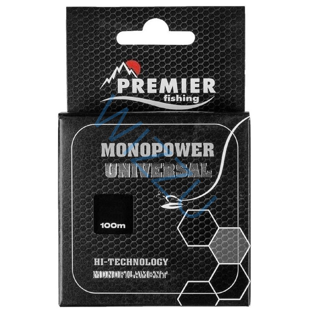 Premier fishing Леска monopower universal 0,40mm/100m clear nylon (pr-mu-t-040-100)
00000281065
