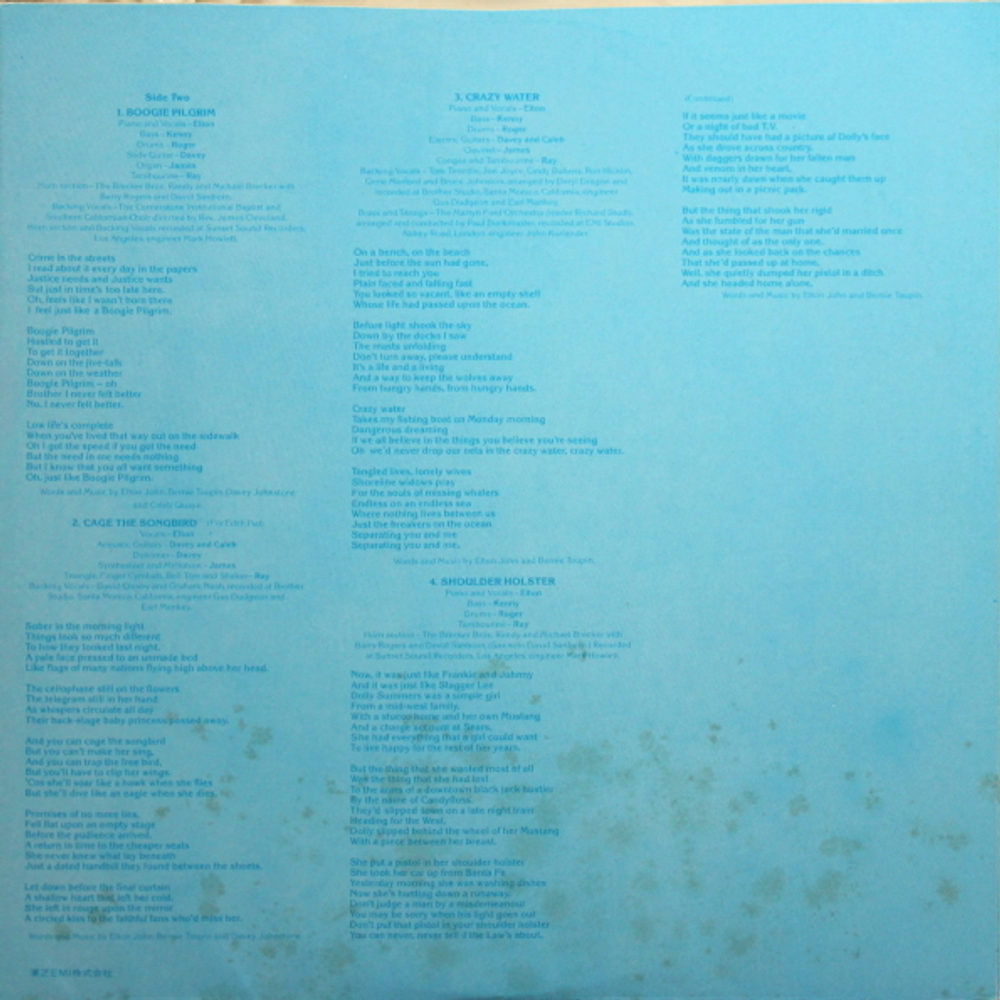 Elton John / Blue Moves (2LP)