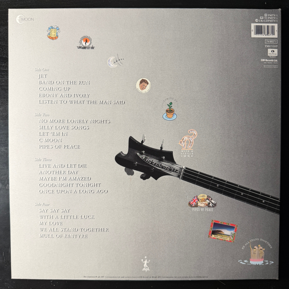 Paul McCartney ‎– All The Best 2LP (Англия 1987г.)