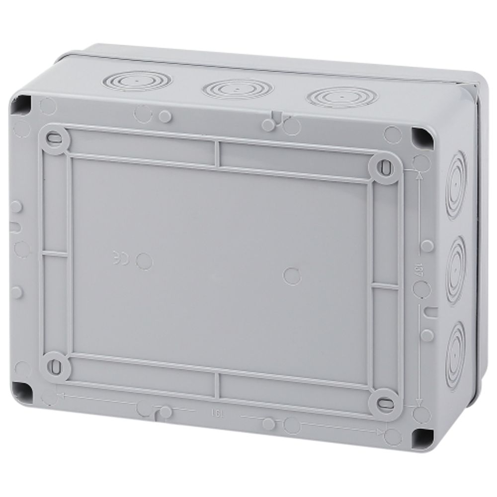 Корпус пластиковый навесной ЭРА SIMPLE КМПн-12 IP65 серый | Корпуса пластиковые распределительные герметичные