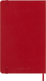 Еженедельник Moleskine Classic WKNT (DHF212WN3) 13х21см твердая обложка красный