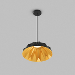 Подвесной светодиодный светильник Denkirs Origami DK6655-BK+SG