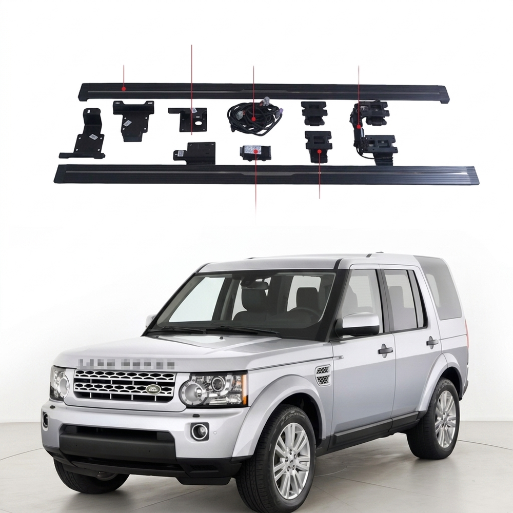 Электрические боковые пороги для Mahindra XUV700 2018+