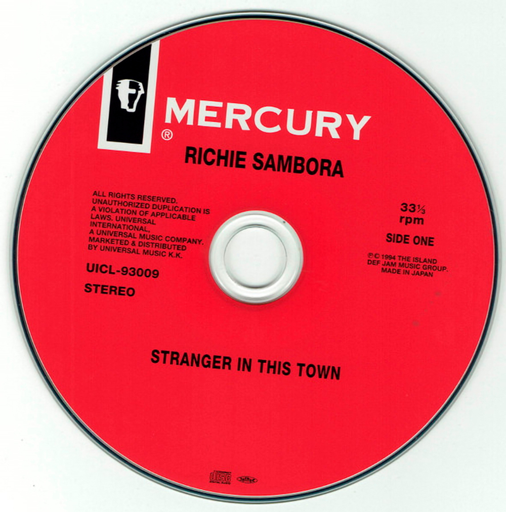 Richie Sambora / Stranger In This Town (Mini LP CD)