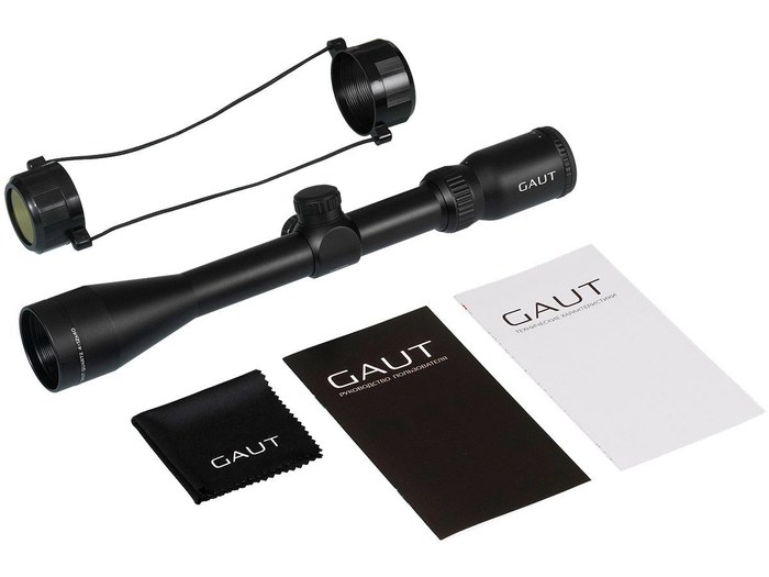 Прицел Gaut Quartz 4-12x40 SFP сетка 3 Mil-Dot